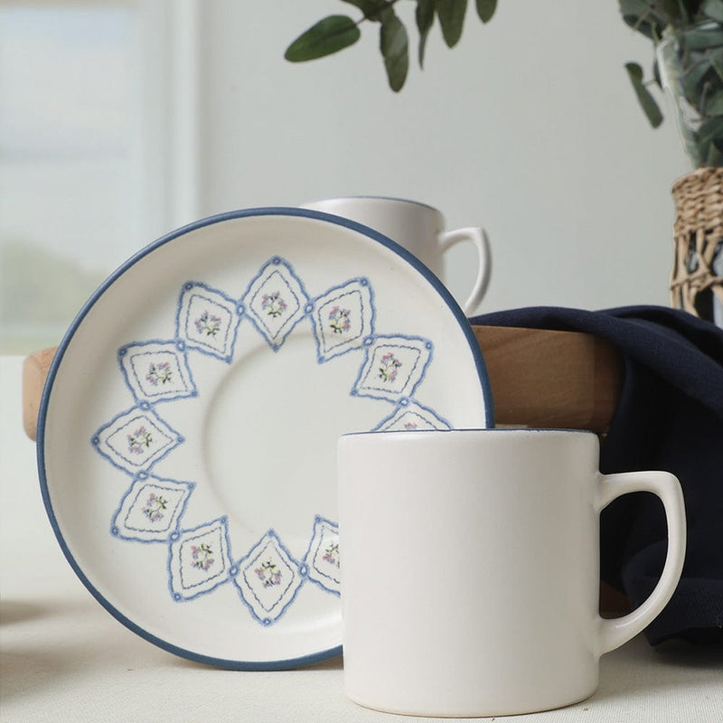 Floral Waves Nordic Kahve Takımı 12 Parça 6 Kişilik 22669-71 Bonvagon