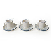 Floral Waves Nordic Kahve Takımı 12 Parça 6 Kişilik 22669-71 Bonvagon