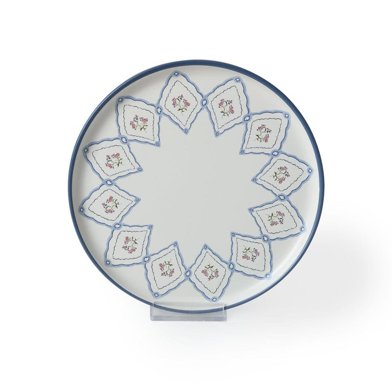 Floral Waves Nordic Pasta Tabağı 22 cm 6 Adet Bonvagon