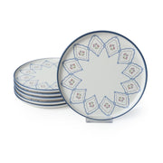 Floral Waves Nordic Pasta Tabağı 22 cm 6 Adet Bonvagon