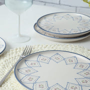 Floral Waves Nordic Pasta Tabağı 22 cm 6 Adet Bonvagon