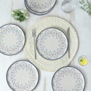 Floral Waves Nordic Pasta Tabağı 22 cm 6 Adet Bonvagon