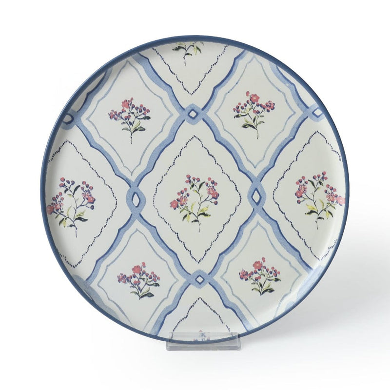 Floral Waves Nordic Servis Tabağı 28 cm 6 Adet Bonvagon