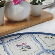 Floral Waves Nordic Servis Tabağı 28 cm 6 Adet Bonvagon