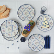 Floral Waves Nordic Servis Tabağı 28 cm 6 Adet Bonvagon