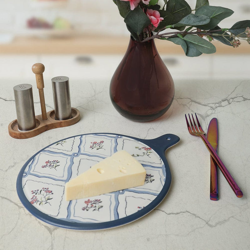 Floral Waves Peynir Sunum Tabağı 26cm Bonvagon