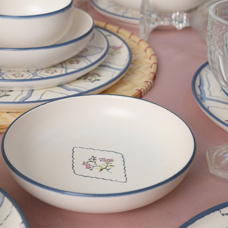 Floral Waves Yemek Takımı 24 Parça 6 Kişilik Bonvagon