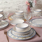 Floral Waves Yemek Takımı 24 Parça 6 Kişilik Bonvagon