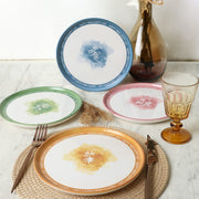 Flowers Mottolu Nordic Pasta Tabağı 22 Cm 4 Adet 22804-05 Bonvagon