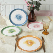 Flowers Mottolu Nordic Pasta Tabağı 22 Cm 4 Adet 22804-05 Bonvagon