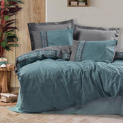 Folk Art Çift Kişilik Nevresim Takımı Erna Petrol Bonvagon