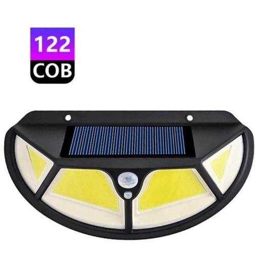 Fonksiyonel Sensörlü 122 Ledli Solar (Güneş Enerjisi) Bahçe Lambası Bonvagon