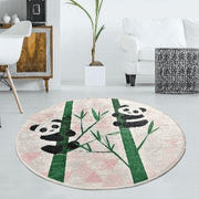 Forest Dijital Baskılı Halı, Kaymaz Taban, Yıkanabilir Bonvagon