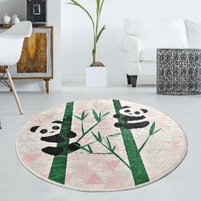 Forest Dijital Baskılı Halı, Kaymaz Taban, Yıkanabilir Bonvagon