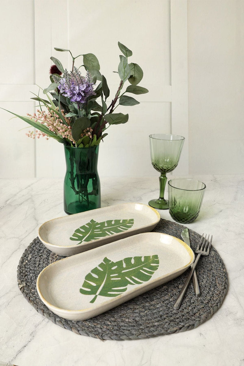 Forest Noyan Kayık Tabak 26 Cm 2 Adet 22727 Bonvagon