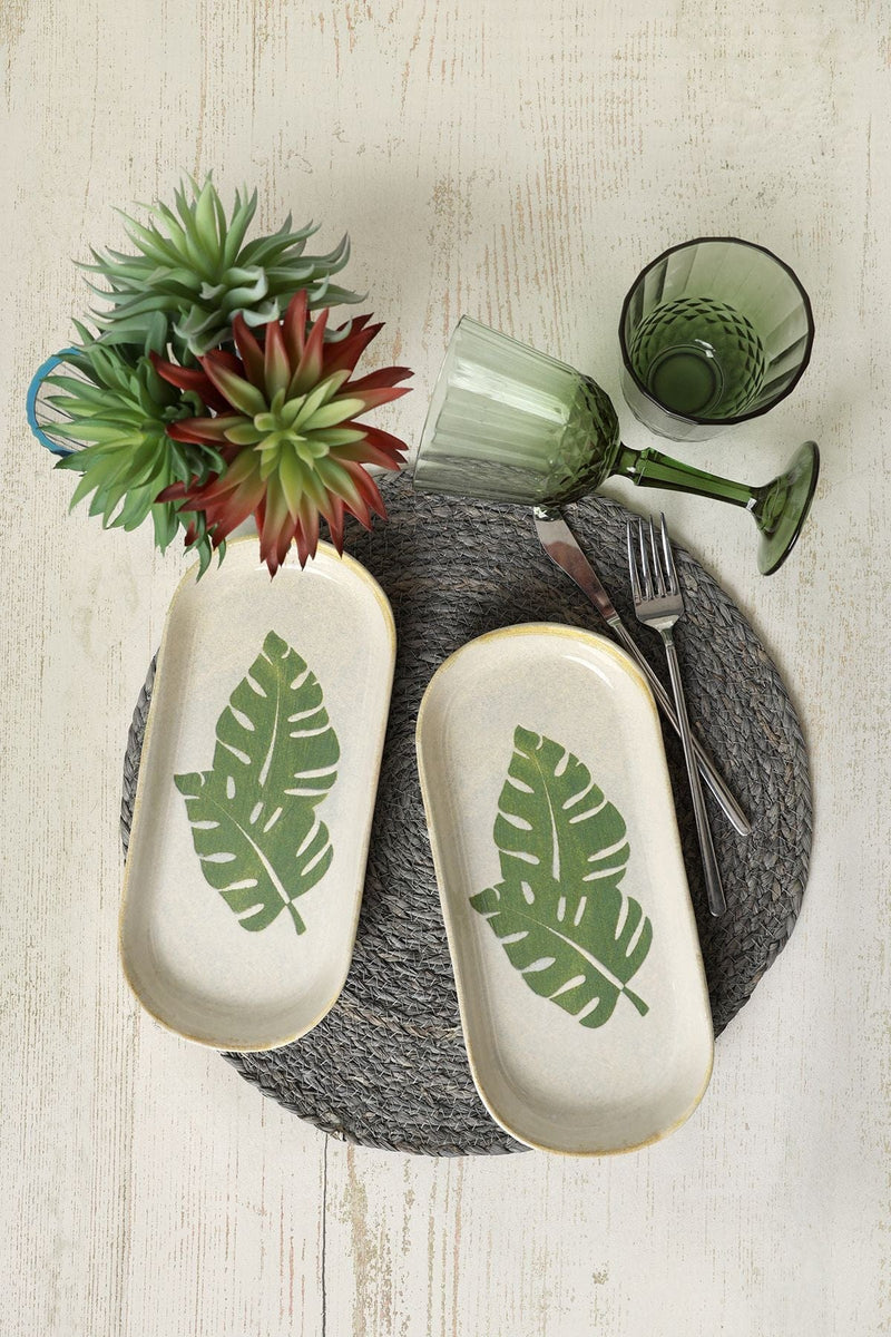 Forest Noyan Kayık Tabak 26 Cm 2 Adet 22727 Bonvagon