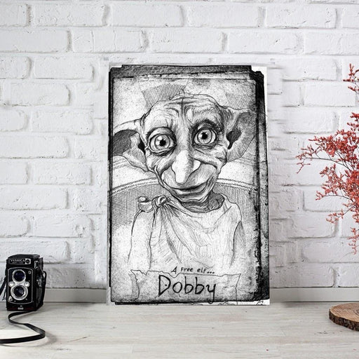 Free Elf Dobby Ahşap Poster 30x40cm Bonvagon
