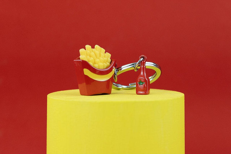 French Fries ve Ketçup Anahtarlık Bonvagon