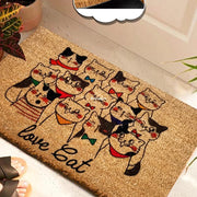 Friend Cats Doğal Koko Hindistan Cevizi Kapı Önü Paspas 60x40cm