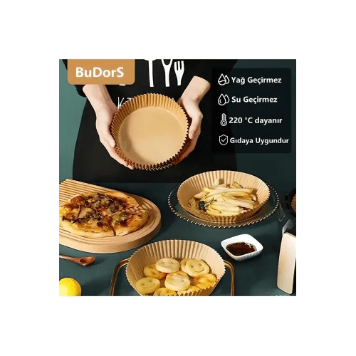 Fritöz Pişirme Kağıdı 50 Adet Bonvagon