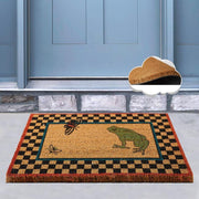 Frog Red Doğal Koko Hindistan Cevizi Kapı Önü Paspas 60x40cm