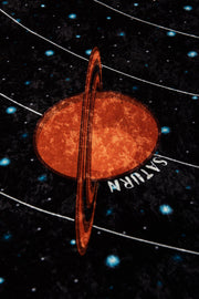 Galaxy Yıkanabilir Antibakteriyel Çocuk Halısı, Kaymaz Taban, Yıkanabilir Bonvagon