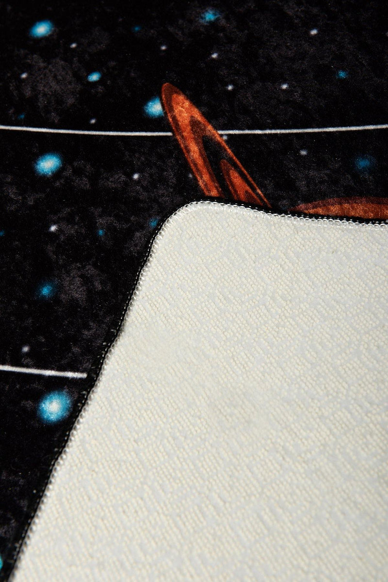 Galaxy Yıkanabilir Antibakteriyel Çocuk Halısı, Kaymaz Taban, Yıkanabilir Bonvagon