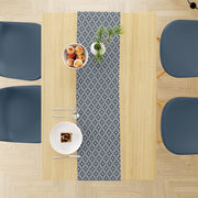 Geo İnce Keten Runner 140x45cm
