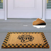 Glamour Yellow Doğal Koko Hindistan Cevizi Kapı Önü Paspas 60x40cm Bonvagon