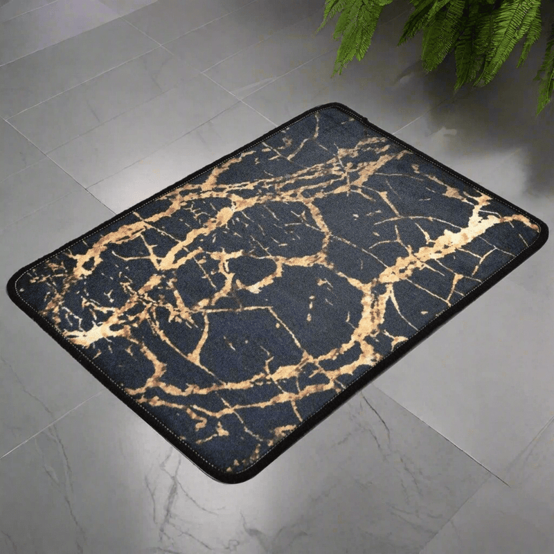 Goldes Dijital Baskılı 40x60cm Banyo Paspas ve Halısı, Kaymaz Taban, Yıkanabilir Bonvagon