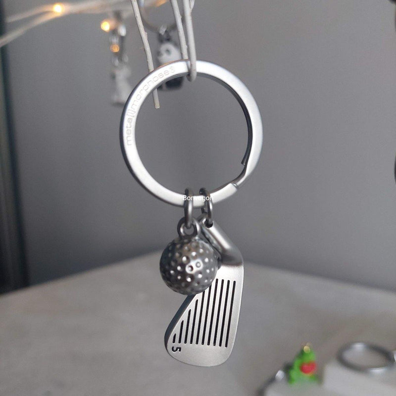 Golf Anahtarlık Çelik Halkalı  Bonvagon Metalmorphose