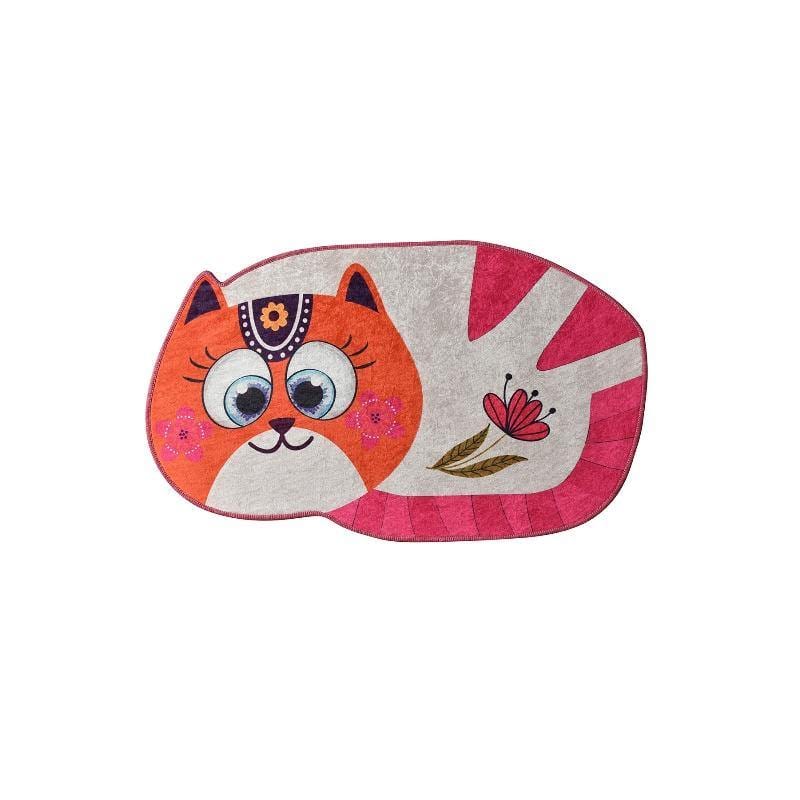Grande Gatto 60x100cm Dijital Baskılı Halı, Kaymaz Taban, Yıkanabilir Bonvagon