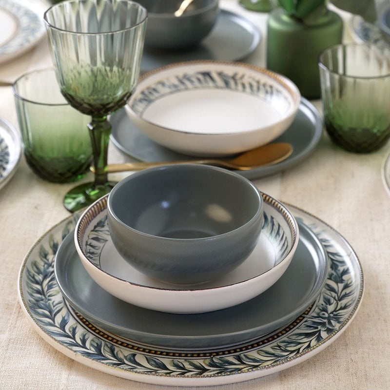 Green Frame Yemek Takımı 24 Parça 6 Kişilik Bonvagon