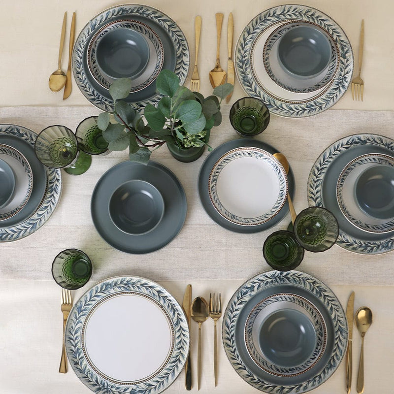 Green Frame Yemek Takımı 24 Parça 6 Kişilik Bonvagon