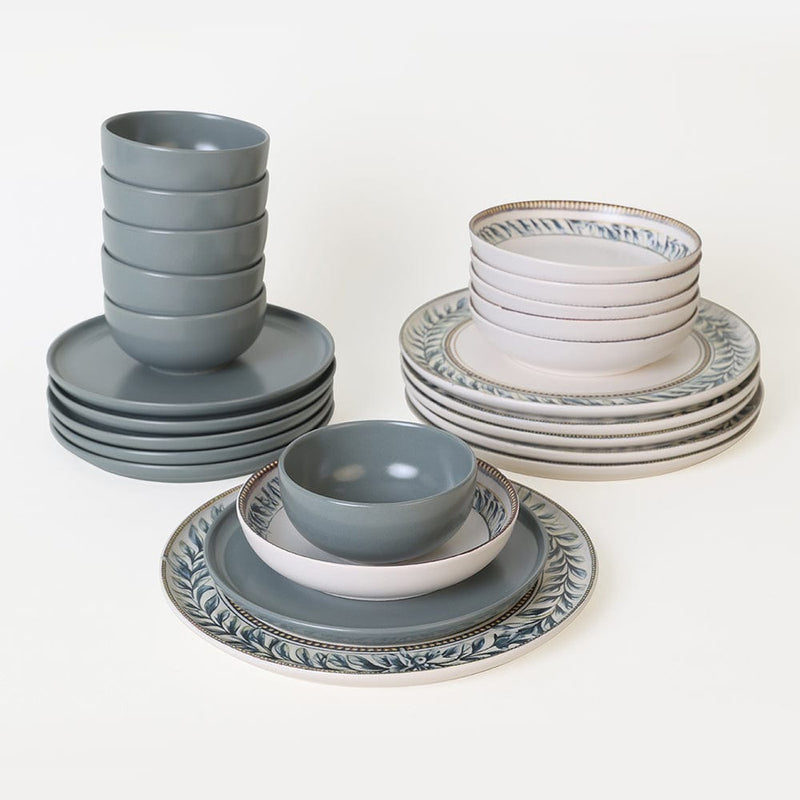 Green Frame Yemek Takımı 24 Parça 6 Kişilik Bonvagon