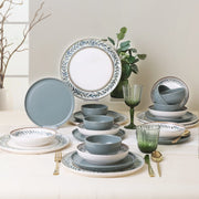 Green Frame Yemek Takımı 24 Parça 6 Kişilik Bonvagon