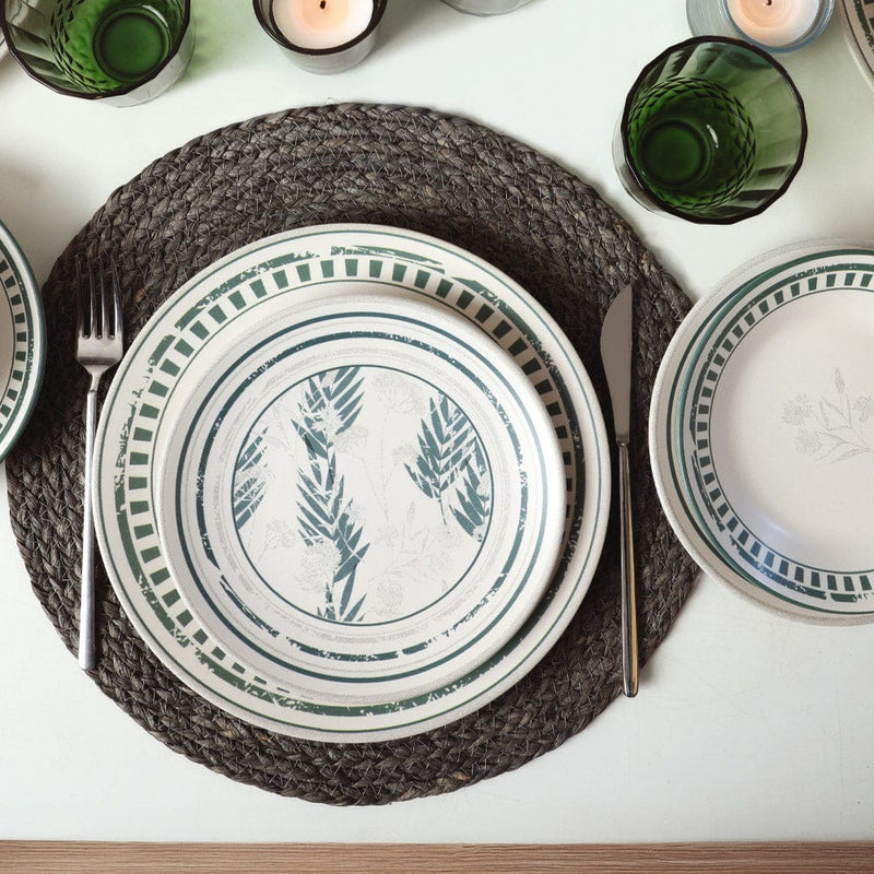 Green Leaf Yemek Takımı 24 Parça 6 Kişilik Bonvagon