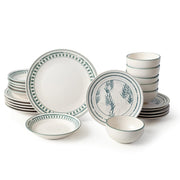 Green Leaf Yemek Takımı 24 Parça 6 Kişilik Bonvagon