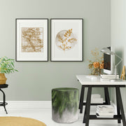 Green Leaves Puf Bonvagon