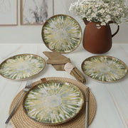 Green Ripple Nordıc Pasta Tabağı 22 Cm 4 Adet / 22896 Bonvagon