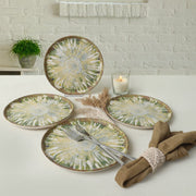 Green Ripple Nordıc Pasta Tabağı 22 Cm 4 Adet / 22896 Bonvagon