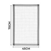 Gri 4lü Kareli Set Kurulama Bezi Pamuklu Mutfak Havlusu Çok Amaçlı Örtü 45x70cm Bonvagon