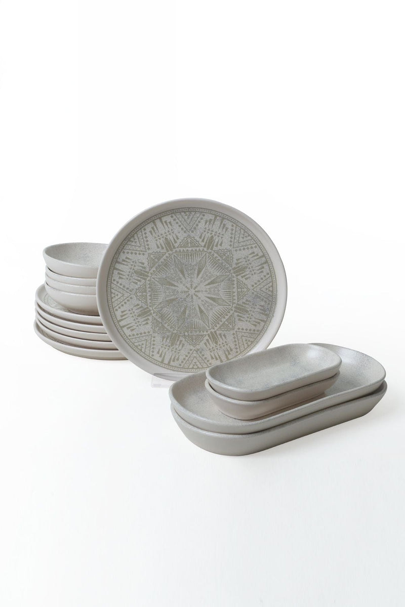 Groundlace Kahvaltı Takımı - 6 Kişilik 14 Parça Bonvagon