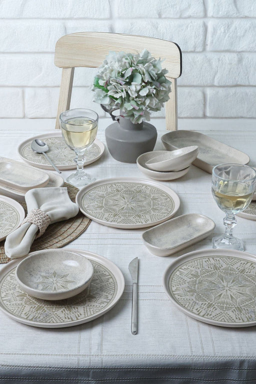 Groundlace Kahvaltı Takımı - 6 Kişilik 14 Parça Bonvagon