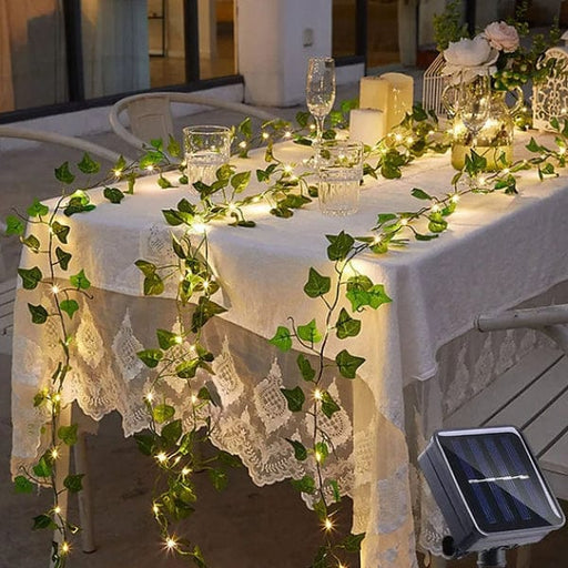 Güneş Enerjili Sarmaşık Led Dekor 5m - Enerji Tasarruflu Bonvagon