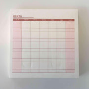 Günlük - Haftalık - Aylık Planlayıcı Notluk 3'lü Set Bonvagon