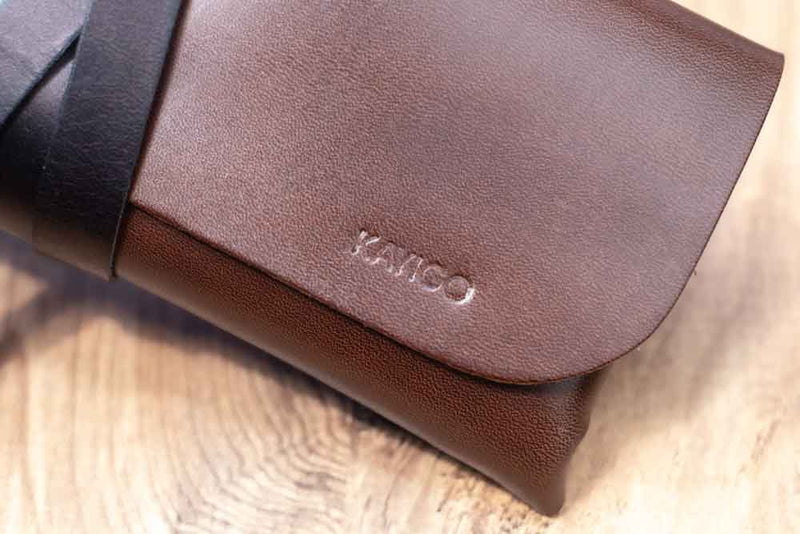 Hakiki Gerçek Deri Tasarım El Çantası Kahverengi Bonvagon