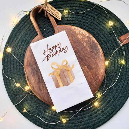 Happy Birthday Yazılı Mottolu Peçete Bonvagon