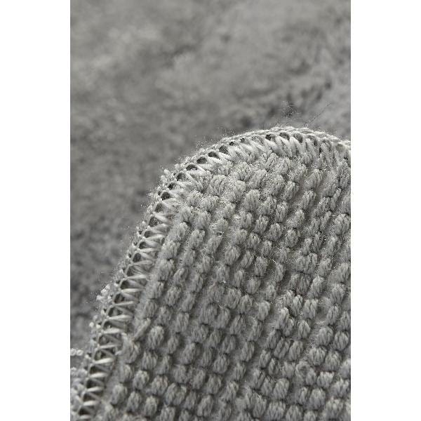 Hawai Gri 2li Set Akrilik Banyo Halısı, Kaymaz Taban, Yıkanabilir Bonvagon