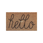 Hello Doğal Koko Hindistan Cevizi Kapı Önü Paspas 60x40cm Bonvagon